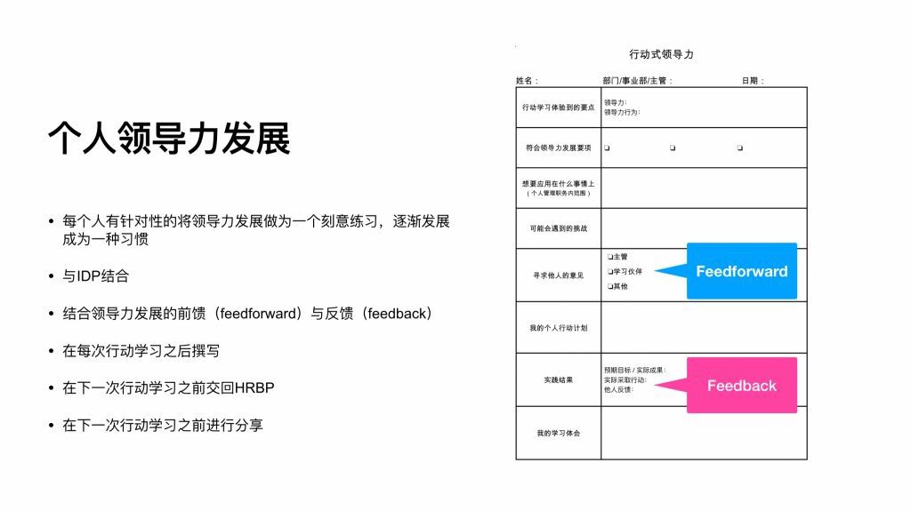 个人领导力发展：行动式领导力